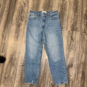 Abercrombie & Fitch High Rise Blue Jeans